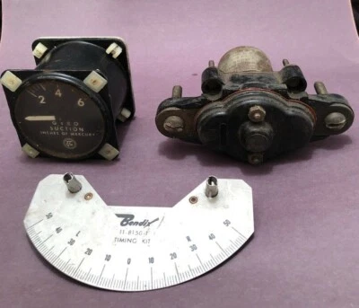 $45.11 • Buy Aviation Parts 1G3-4 Vacuum Gauge Gyro Suction Timing Kit Plate Cutler Relay Fly