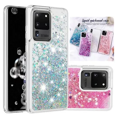 $8.98 • Buy Quicksand Bling Case For Samsung A13 A33 A53 S9 S10 S20 FE S21 S22 Ultra Z Flip3
