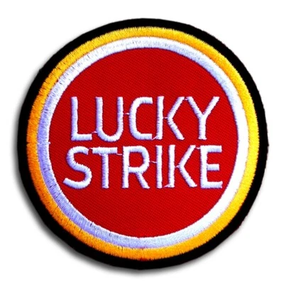 $3.35 • Buy Lucky Strike Patch Iron On Embroidered Emblem Suzuki MotoGP Rothmans F1 Racing