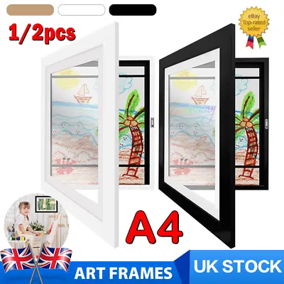 Kids Art Frames Photo Frame Drawing Portfolio Storage Art-display Crafts*Frame • £12.99