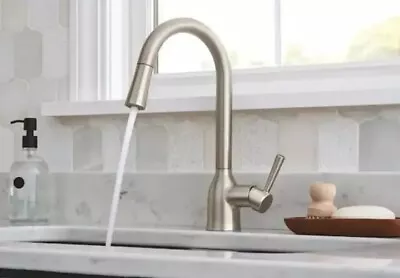 Moen Adler 1-Handle Pull-Down Sprayer Faucet - Spot Resist Stainless Steel • $99.99