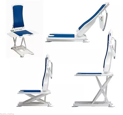 £259.99 • Buy Bellavita Bath Lift Lightweight And Compact Reclining Mobility Chair Folds Flat