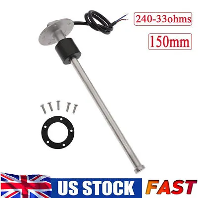 Fuel Sending Unit Marine Boat Truck Car Water Level Sensor 150mm 240-33 Ohms • $17.09