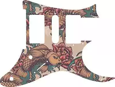 WD Custom Pickguard For Ibanez 2009 RG350DX #GT01 Koi Tattoo Graphic • $60.99