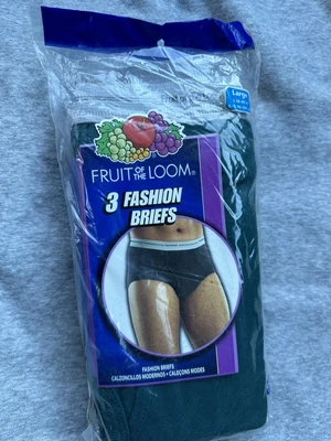 $36 • Buy Vintage 2004 Fruit Of The Loom Briefs Large 3 Pack
