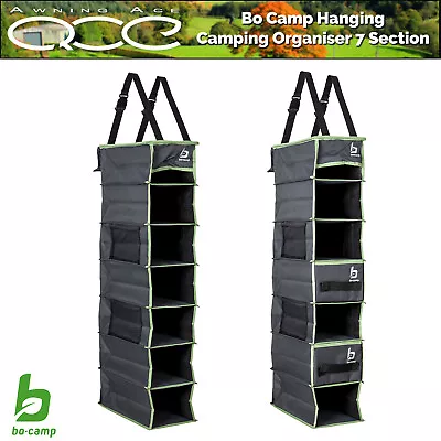 Camping Hanging Organiser - 7 Section Wardrobe • £24.99