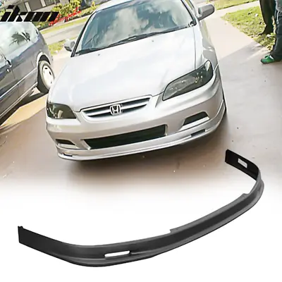 Fits 01-02 Honda Accord Coupe Mugen Style Front Bumper Lip Spoiler Unpainted PP • $64.99