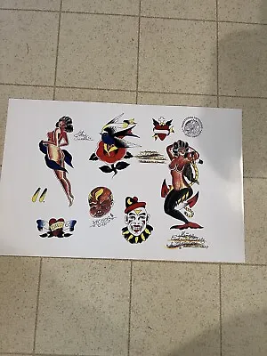 Sailor Jerry Traditional Vintage Style Tattoo Flash 12 Sheets USA • $95