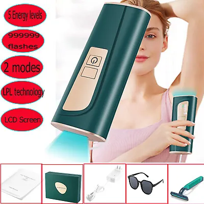 $30.99 • Buy 999,999 Flashes IPL Hair Removal Laser Permanent Body Epilator Painless Device