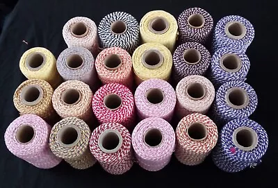 2 Metres Premium Bakers Food Safe Craft String - 14 Colours • £1.50