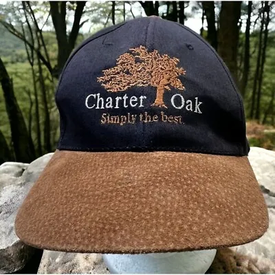 Charter Oak Vinyl Siding Hat Simply The Best Oak Tree KC Faux Suede Brim • $14.97