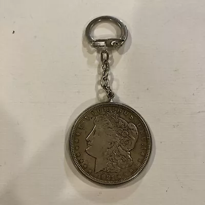 1921 Morgan Silver Dollar Keychain • $45