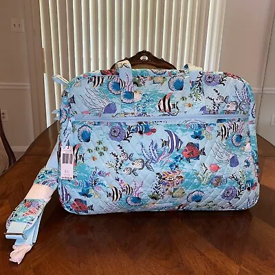 NWT Vera Bradley Grand Traveler Bag In Antilles Treasure • $129