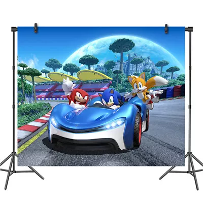 Super Mario Kid Birthday Party Backdrop Banner Studio Home Photo Background Gift • $19.99