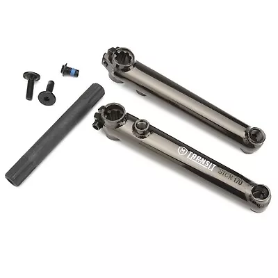 Mission Transit V2 3-Piece BMX Crank - 170mm - Black Chrome • $40