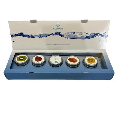$39.99 • Buy Rare ARBONNE FC5 Travel Candle Set New In Box 5 Scents