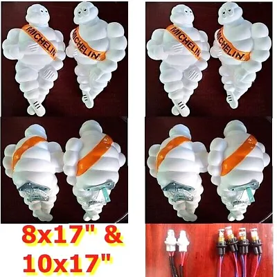 10x17  &8x17  WHOLESALE MICHELIN MAN DOLL FIGURE BIBENDUM TRUCK  ADVERTISE TIRE • $275