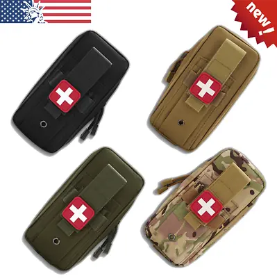 Tactical Molle Medical First Aid Kit IFAK Pouch Emergency EMT EDC Trauma Bag US • $11.89