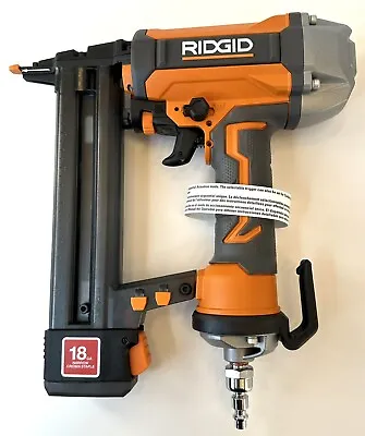 Ridgid Pneumatic 18 Gauge Narrow Crown Stapler With Soft Case Model R150FSF3 • $64.99