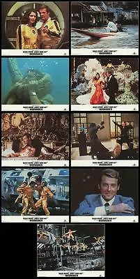 Moonraker  (1979) Original Set Of 9 Lobby Cards  -  Reissued In 1984 • $144.99