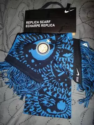 $16.99 • Buy Nike Authentic Replyca Inter Of Milan Soccer Team Scarf One Size Mens Nwt $$$