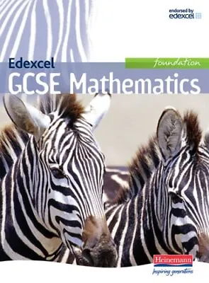 Edexcel GCSE Maths: Foundation Student Book 1 (Ed... By Newman Graham Paperback • £3.49