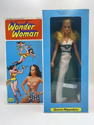 Rare Vintage 1976 Mego Wonder Woman  Queen Hippolyte  Figure NRFB Excellent • $500