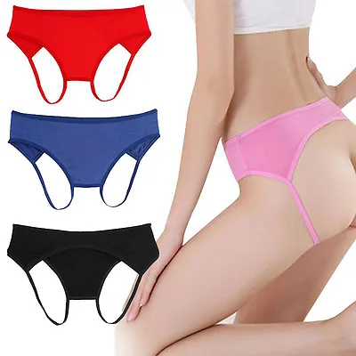 £3.31 • Buy Practice New Women Girls Open Butt Backless Panties Thongs Lingerie Underwears