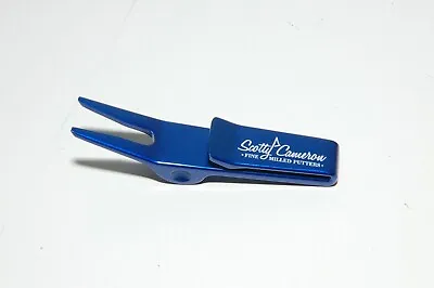 Scotty Cameron Divot Tool W/ Clip Fine Milled Putters Blue 2009 • $93.74