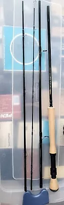 Near Mint Lamiglas Traveler Series TR909 9' 4pc 9wt Fly Rod With Sock • $160