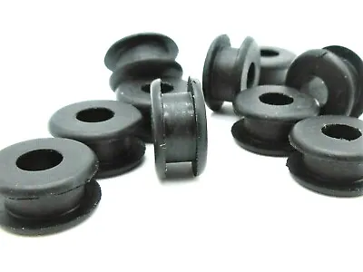 7/16  X 1/4  W 3/16  Groove  Rubber Wire Grommets  Panel Bushings Oil Resistant • $10.91