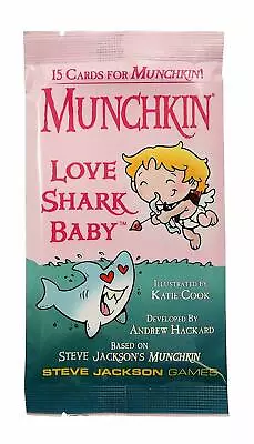 Munchkin: Love Shark Baby Booster Pack SEALED UNOPENED FREE SHIPPING 10d1 • $9.99