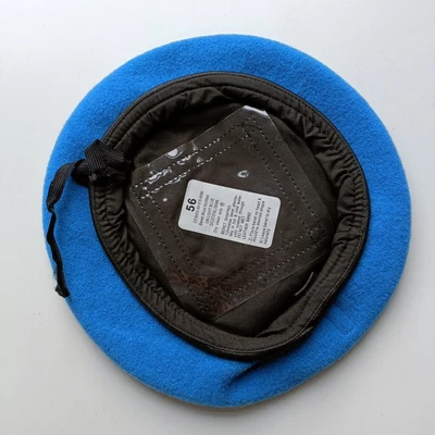 £13 • Buy UN UNITED NATIONS LIGHT BLUE WOOL BERET- Size: 56cm , British Military Issue