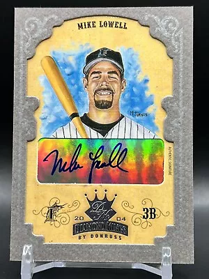 2004 Diamond Kings Crowning Moment Mike Lowell Autograph 15/15 NM+ Marlins Auto • $49.99