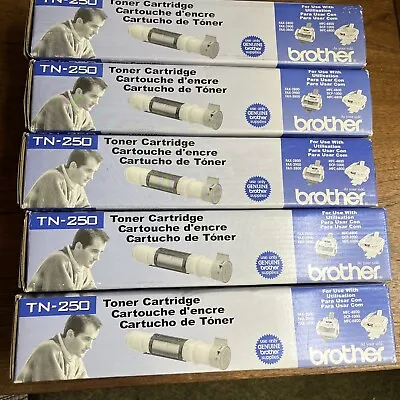 Genuine OEM Brother TN-250 Black Toner Cartridge MFC-4800DCP-1000 & MFC-6800 • $12.99