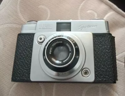 Vintage Ilford Sportsman Camera 35mm 1:35 45mm Lens 13x8cm Rare Photos • £15