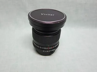 Vivitar 28mm F2.5 Auto Wide Angle Lens For Minolta M/sr • $50