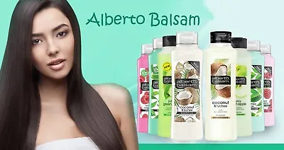 Alberto Balsam Shampoo & Conditioner For All Hair Choose Type • £4.75
