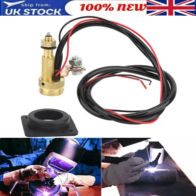 MIG Welding Panel Socket Euro Central Connector Adaptor Torch Conversion Kit New • £13.57