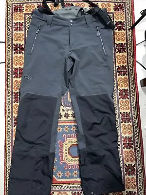 Outdoor Research Trailbreaker Pants Mens Ski Snowboard Hiking W/ Suspenders Sz L • $60