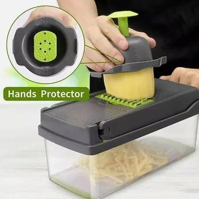 Multifunction Vegetable Fruit Slicer Chopper Food Container • $56