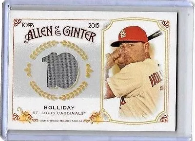 Matt Holliday 2015 Topps Allen & Ginter Game Used Jersey • $3.99