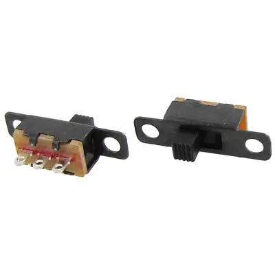 50pcs 3mm Height Knob 3 Pin 2 Position 1P2T SPDT Panel Slide Switch 0.5A 50V DC • $13.50