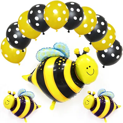 UK Stock Bee / Ladybird Party Balloons Decorations DIY Home Kids Birthday Party • £6.29