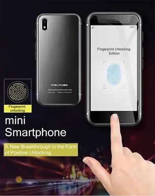 $83.65 • Buy Original Smallest Handy 4G Android Smart Phone Melrose S9+ Fingerprint 8GB/32GB