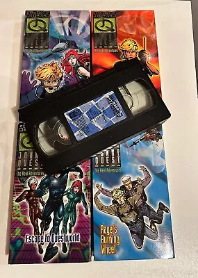 Cartoon Network Toonami Jonny Quest The Real Adventures VHS Lot • $40