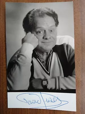 David Jason Hand Signed Photo Autograph Only Fools And Horses & Open All Hours • £79.99