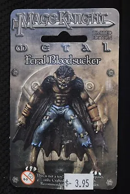 Mage Knight Limited Edition Metal Mini ~ Feral Bloodsucker 511~ Sealed! • $4.99