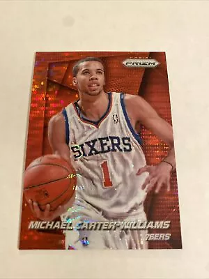 2014-15 Prizm Red Pulsar /25 Michael Carter Williams Philadelphia 76ers • $12.99