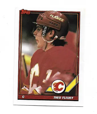 $1.99 • Buy Theo Fleury Topps 1991-92 #282 Calgary Flames